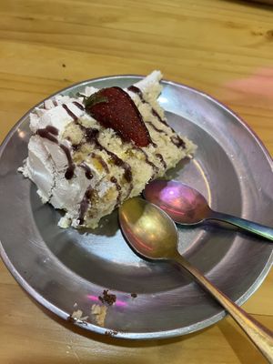 Tres leche cake   at Vegetal - temporarily closed in Mexico City