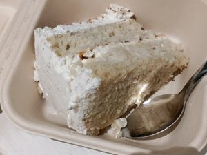 Tres leches cake! at Vegetal - temporarily closed in Mexico City