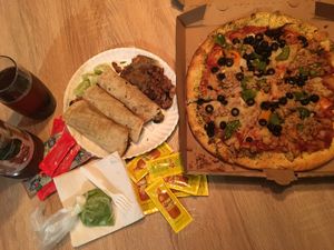 We had diner ‘to go’. at Vegetal - temporarily closed in Mexico City