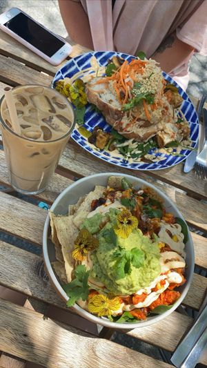 Bahn mi + chilli bowl  at Flora and Fauna in Fremantle
