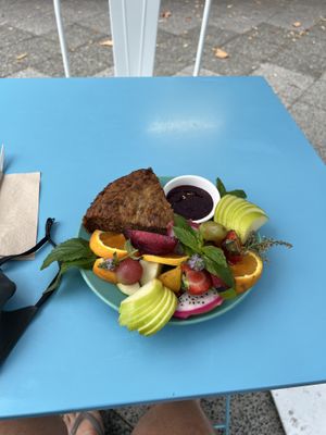 Banana bread  at Flora and Fauna in Fremantle