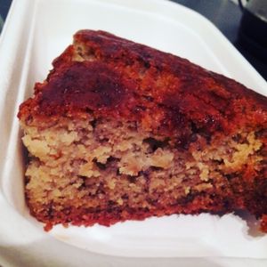 Vegan banana bread to take away at Flora and Fauna in Fremantle