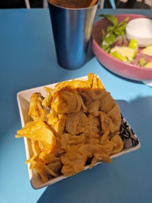 Mac n cheeze so moorish at Flora and Fauna in Fremantle