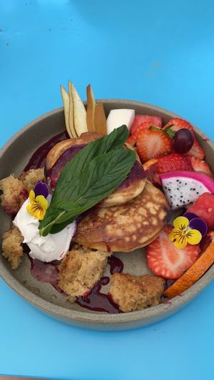 Pancakes   at Flora and Fauna in Fremantle