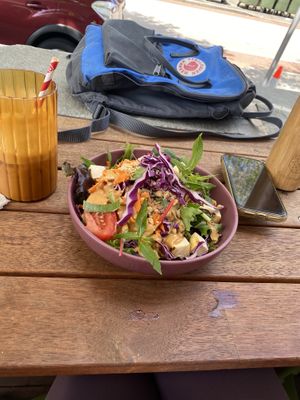 Thai noodle bowl  at Flora and Fauna in Fremantle