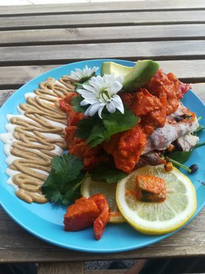 Burrito really good! at Flora and Fauna in Fremantle