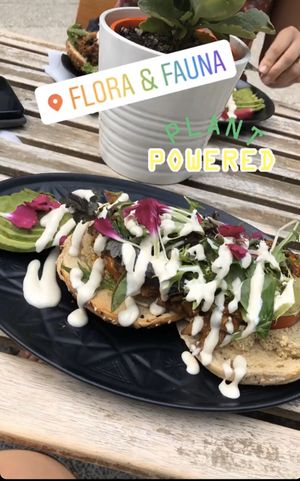 Yummm  at Flora and Fauna in Fremantle