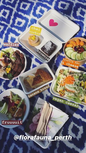 birthday picnic! this is $100 worth of delicious food to feed a family of 4 🥰 at Flora and Fauna in Fremantle