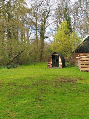 Several small houses for rent on the farm property at Erve Veldink in Haarlo