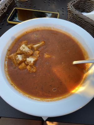Tomatoe soup  at Urwis House in Jastarnia