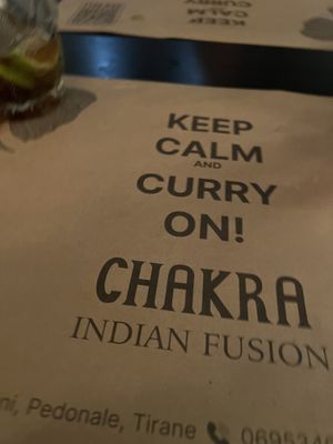   at Chakra Indian Fusion in Tirana