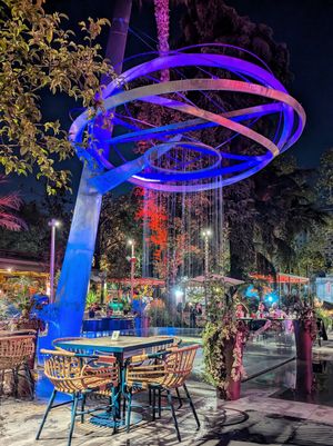 Situated in millennium garden at Chakra Indian Fusion in Tirana