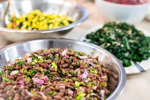 salads at 7th Element in Burbank