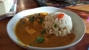 Yellow Curry at Foraged in Seddon