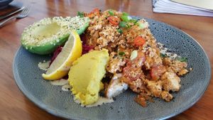 Indian Scramble at Foraged in Seddon