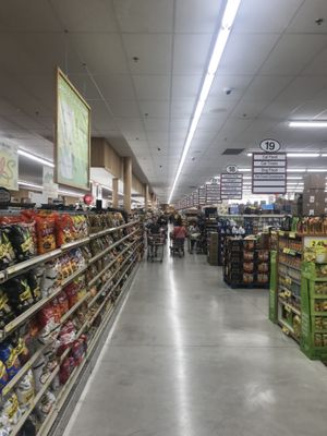Aisle after aisle… :-) at Woodman's in Green Bay