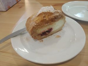 Blackberry strudel at Blossoming Lotus in Newtown