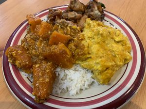 Not the best choices. But ok when I added chilli    at Blossoming Lotus in Newtown