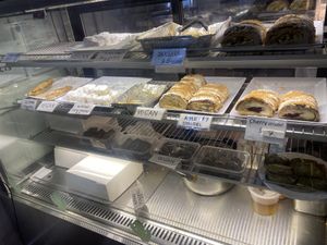 Vegan pastry   at Blossoming Lotus in Newtown