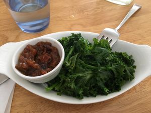 Side salad at Adh Danlann Gallery Cafe in Dingle