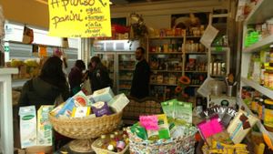 inside Vegan Store at Vegan Store Stall 83 in Rome