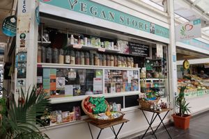  at Vegan Store Stall 83 in Rome