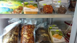 veg food at Vegan Store Stall 83 in Rome