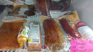 vegan food at Vegan Store Stall 83 in Rome