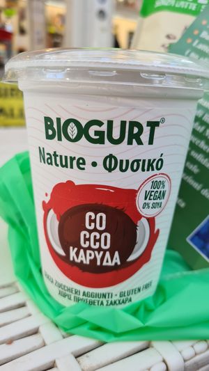 Yogurt at Vegan Store Stall 83 in Rome