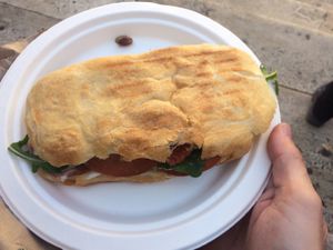 Panini  at Vegan Store Stall 83 in Rome