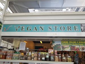 Vegan store  at Vegan Store Stall 83 in Rome