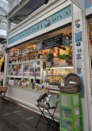 Vegan store stall 83 storefront at Vegan Store Stall 83 in Rome