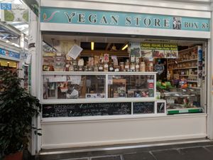 Vegan store  at Vegan Store Stall 83 in Rome