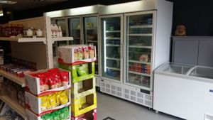 shelf  at Purely Vegan Store in Birmingham