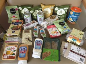 Well stocked shop with loads of goodies   at Purely Vegan Store in Birmingham