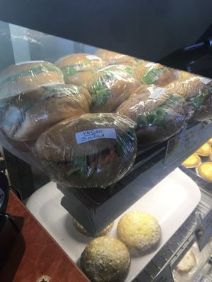 Salad roll at Ranch Pies in Warwick