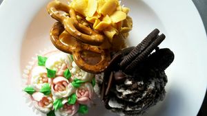 Vegan cupcakes at Ranch Pies in Warwick