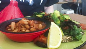 Vegan breakfast at The Laughing Owl in Belgrave