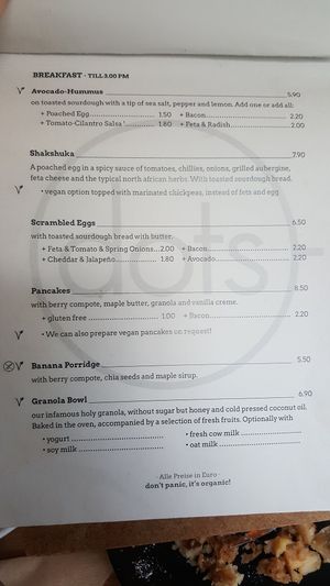 Brekky til 3pm at Dots Cafe in Berlin