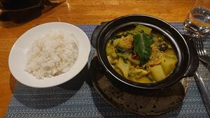 Traditional Khmer Amok at Banlle in Siem Reap