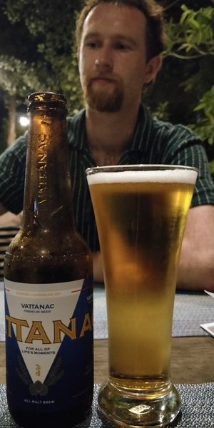 Local beer at Banlle in Siem Reap