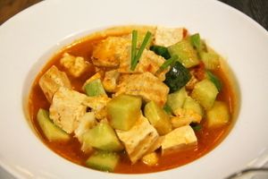 One of the curries with tofu.  at Banlle in Siem Reap