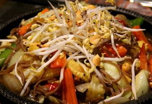 Pad thai.  at Banlle in Siem Reap