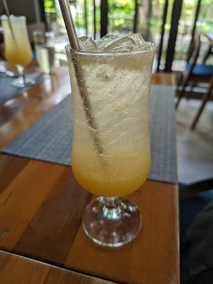 delicious cold drink at Banlle in Siem Reap