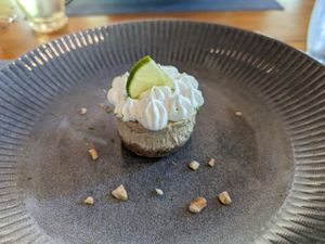 frozen lime pie at Banlle in Siem Reap