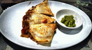 Quesadillas at Banlle in Siem Reap