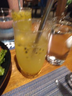 Passion fruit soda at Banlle in Siem Reap