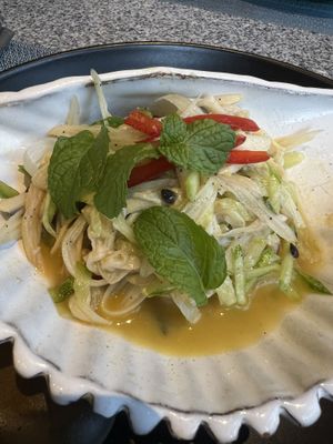 Lotus Ceviche   at Banlle in Siem Reap