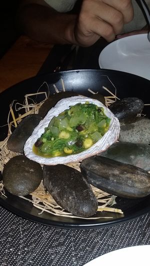 Sea flavour salad at Banlle in Siem Reap