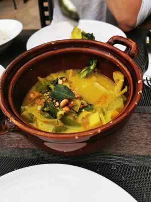 אמוק ירקות at Banlle in Siem Reap